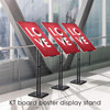Metal KT Board Poster Display Stand – Vertical Advertising Stand