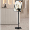 A4 Mobile Aluminum Alloy Poster Stand – Adjustable Height Display