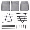 Black Office Mesh Tray For Organizer 35 × 30 × 27cm