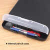 Waterproof Plastic PP Storage Clipboard with Pencil Case 36.5 x 24.5 x 2.1cm