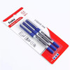 Pack of 3 0.5mm Bullet Tip Roller Tip Blue Pens