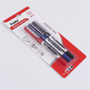 Pack of 3 Assorted Colours 0.5mm Bullet Tip Roller Tip Pens