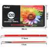 Pack of 120 Professional Water Coloured Pencils