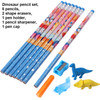 Dinosaur Themed Stationery Pencil Set With Eraser Sharpener