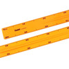 Non-Magnetic Classroom 100cm Plastic Ruler
