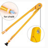 45cm Classroom Compass Ruler for Chalk