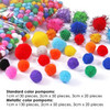 Pack of 1200 Pieces DIY Arts and Crafts Set