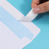 Pack of 25 80gsm White Paper Window Self-adhesive Mailing Envelopes 11 x 22cm