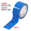Single Adhesive Colorful Rubber Sticky Durable Duct Tape 4.8cm x 20y