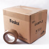 Pack of 6 Brown Bopp Tape For Packing 48mm x 50m