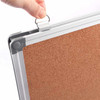 Aluminum Framed Bulletin Cork Board 60 x 90cm