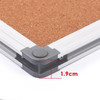 Aluminum Framed Bulletin Cork Board 60 x 90cm