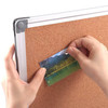 Aluminum Framed Bulletin Cork Board 90 x 120cm