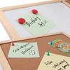 Dual‑Purpose Organizational Board 40 × 60 cm – Magnetic Whiteboard & Self‑Healing Cork Board