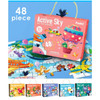 48 Pieces Colorful Cartoon Themes Jigsaw Puzzle