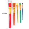 Plastic Handle Nylon Artist Brush for Painting