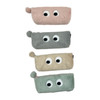 Single Plush Googly‑Eyes Pencil Case