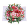 Pink Wrapped Rotating Peony 3D Pop Up Greeting Card