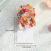 Carnation Half‑Masked 3D Pop Up Greeting Card
