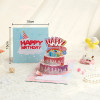 Dream Girl Cake 3D Pop Up Birthday Card