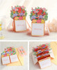 Floral Wishes 3D Pop Up Box Greeting Card