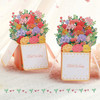 Floral Wishes 3D Pop Up Box Greeting Card