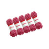 Pack of 5 Dusky Pink Acrylic Yarn Rolls – 10g each, 4 Strand 8 Ply Knitting Wool