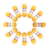 Pack of 5 Light Yellow Acrylic Yarn Rolls – 10g each, 4 Strand 8 Ply Knitting Wool