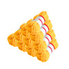 Pack of 5 Yellow Acrylic Yarn Rolls – 10g each, 4 Strand 8 Ply Knitting Wool