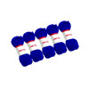 Pack of 5 Dark Blue Acrylic Yarn Rolls – 10g each, 4 Strand 8 Ply Knitting Wool