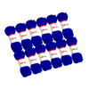 Pack of 5 Dark Blue Acrylic Yarn Rolls – 10g each, 4 Strand 8 Ply Knitting Wool