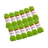 Pack of 5 Light Green Acrylic Yarn Rolls – 10g each, 4 Strand 8 Ply Knitting Wool