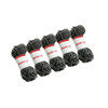 Pack of 5 Grey Acrylic Yarn Rolls – 10g each, 4 Strand 8 Ply Knitting Wool