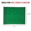 White Crepe Paper Sheet 50cm x 2m 17GSM 35% Stretch Craft Paper