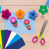 Purple Crepe Paper Sheet 50cm x 2m 17GSM 35% Stretch Craft Paper