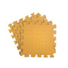 Pack of 4 30x30cm Light Orange Coloured 1cm Thick EVA Foam Mats