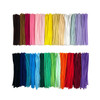 Pack of 50 Pastel Green Coloured Pipe Cleaners 30cm x 6mm Craft Chenille Stems