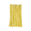 Pack of 50 Cream Yellow Coloured Pipe Cleaners 30cm x 6mm Craft Chenille Stems