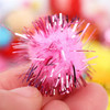 Bag of 50 Pieces 2.5cm Colorful Pom Pom Balls