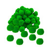 Pack of 50 Light Green Pom Poms 1.5cm – Soft Fluffy Craft Balls