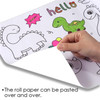 Cute Animals Cartoon DIY Long Painting Paper Roll for Kids 30×300cm