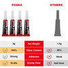 Pack of 12 Extremely Strong Clear Liquid Super Glue 3ml