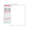 Pack of 100 White 200x289mm Self Adhesive Labels (1 Label per A4 Sheet)