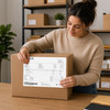 Pack of 100 White 200x289mm Self Adhesive Labels (1 Label per A4 Sheet)