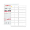 Pack of 4800 White 49x24mm Self Adhesive Labels (48 Labels per A4 Sheet)