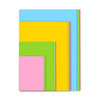 Pack of 20 A2 Bristol Board Light Blue Colored Craft Papers 230gsm