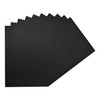 Pack of 20 A2 Bristol Board Black Colored Craft Papers 230gsm