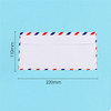 Pack of 25 Red and Blue Strip Self-Adhesive Air Mailing Envelopes 11 x 22cm