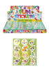 Pack of 12 Sheets Football Sticker Sheets 10cm x 11.5cm