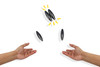 Pack of 12 Rattle Magnets Twin-Pack